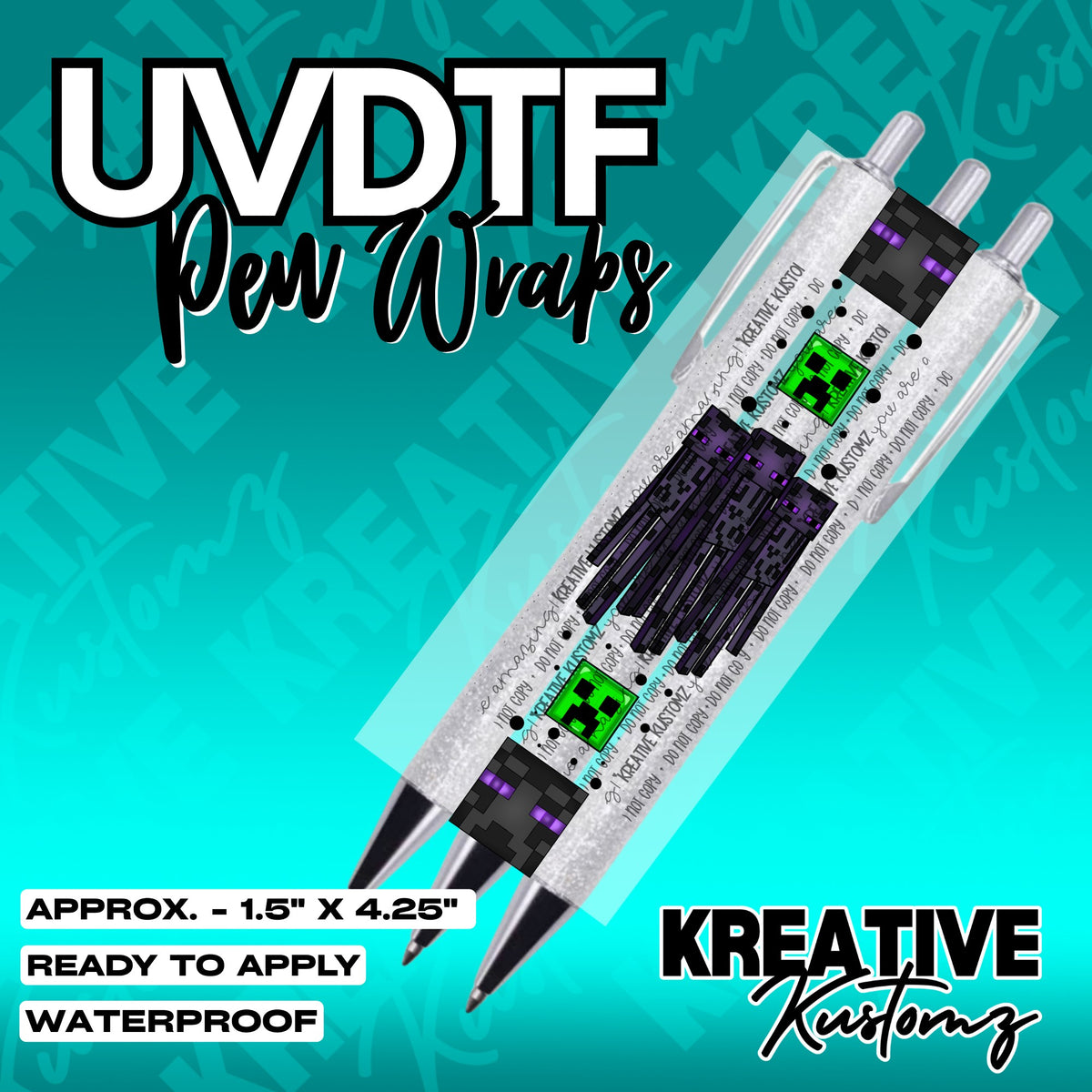 350 | UV DTF Pen Wrap Decal