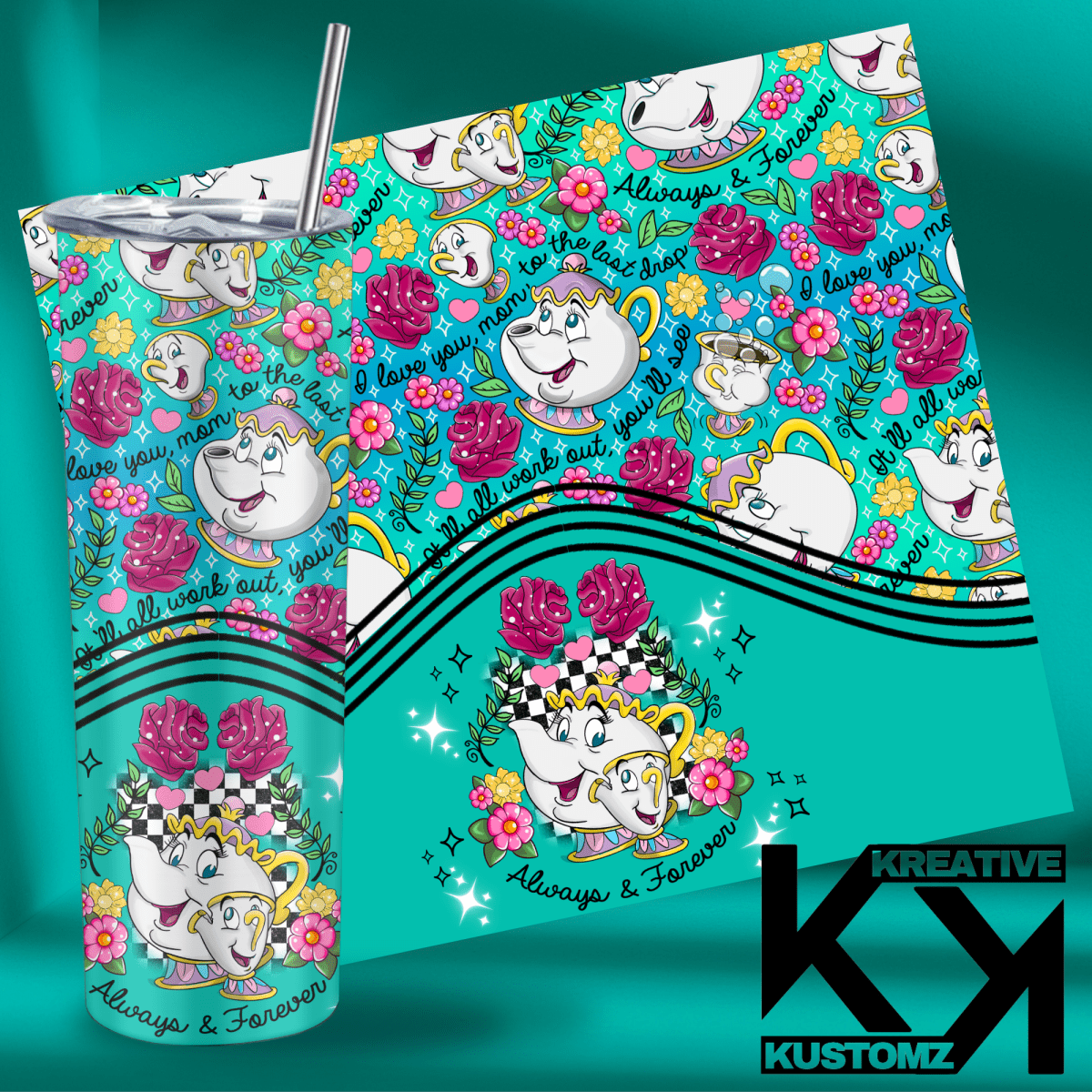 Always & Forever - 20oz - Kreative Kustomz