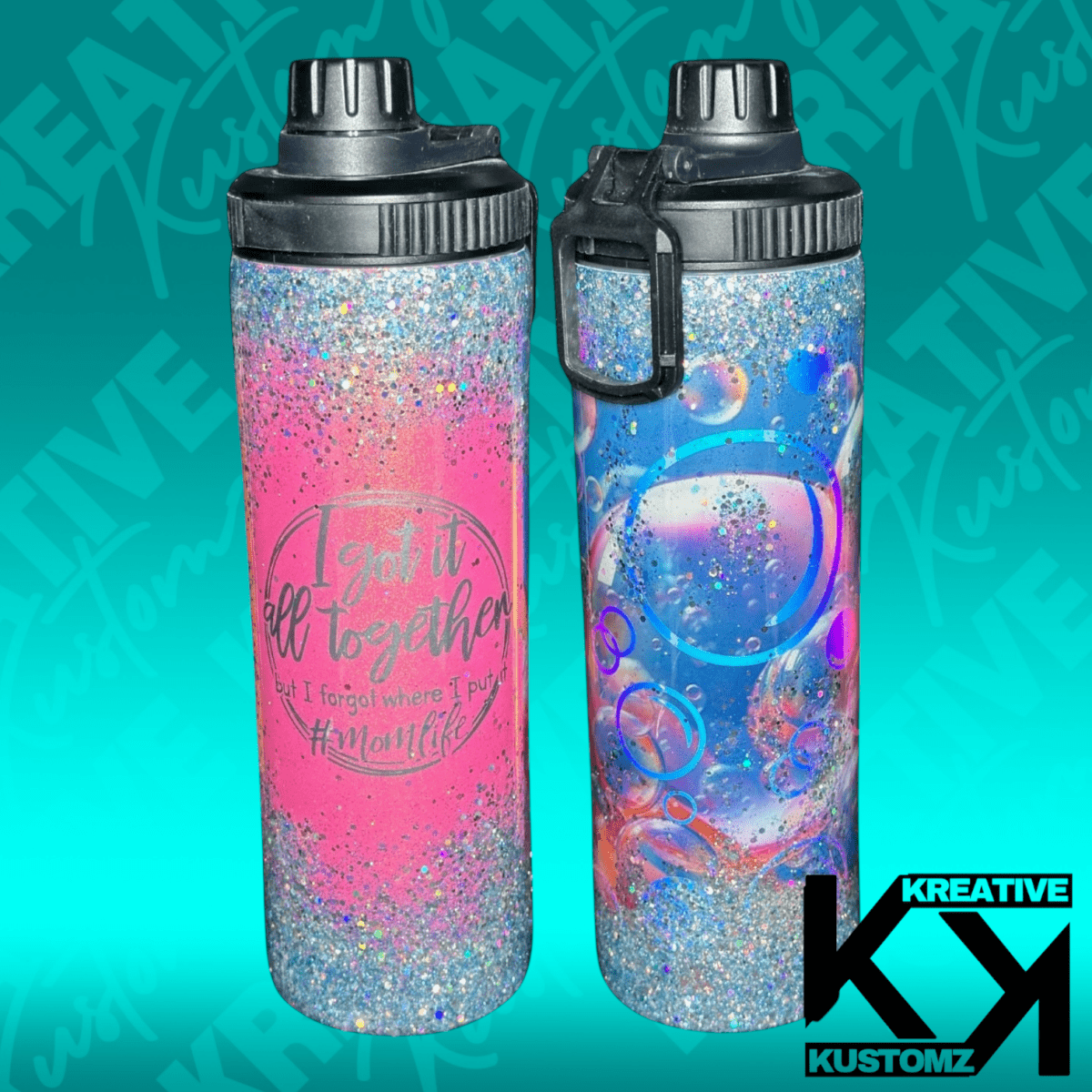 Bubbles - 20oz Tumbler - Kreative Kustomz
