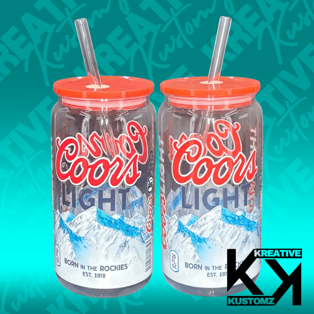 Coors Label Libbey - 16oz - Kreative Kustomz
