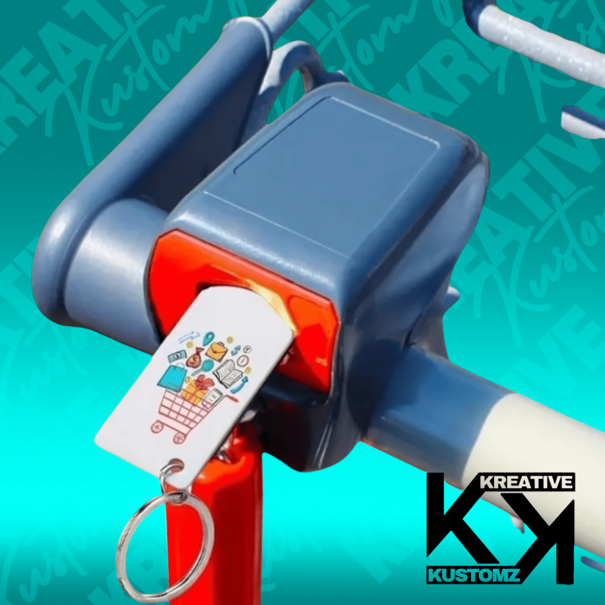 Custom Trolley Token Keychain - Kreative Kustomz