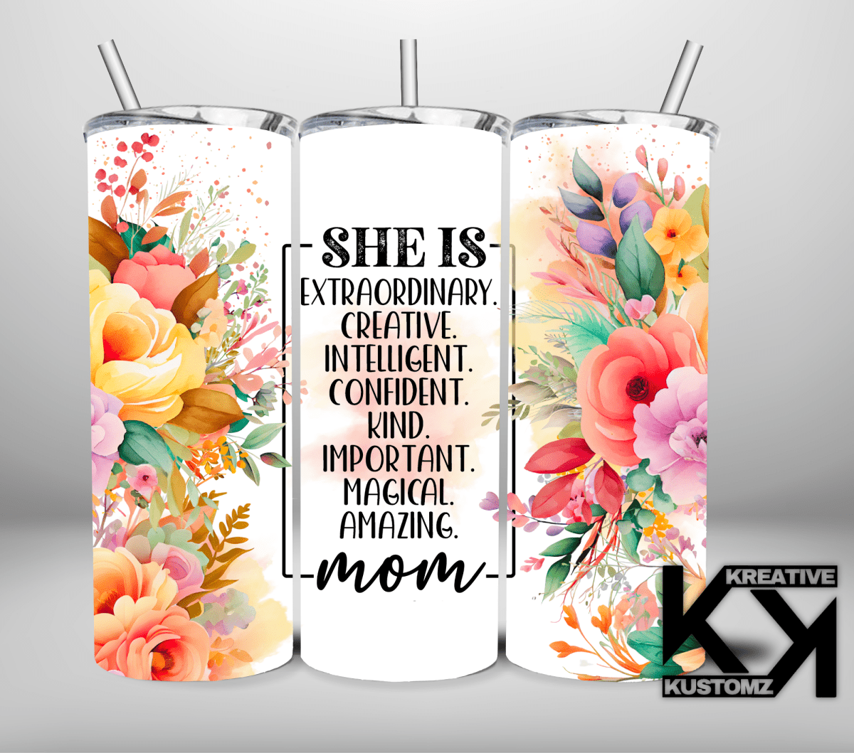 Mama10 Tumbler - 20oz - Kreative Kustomz