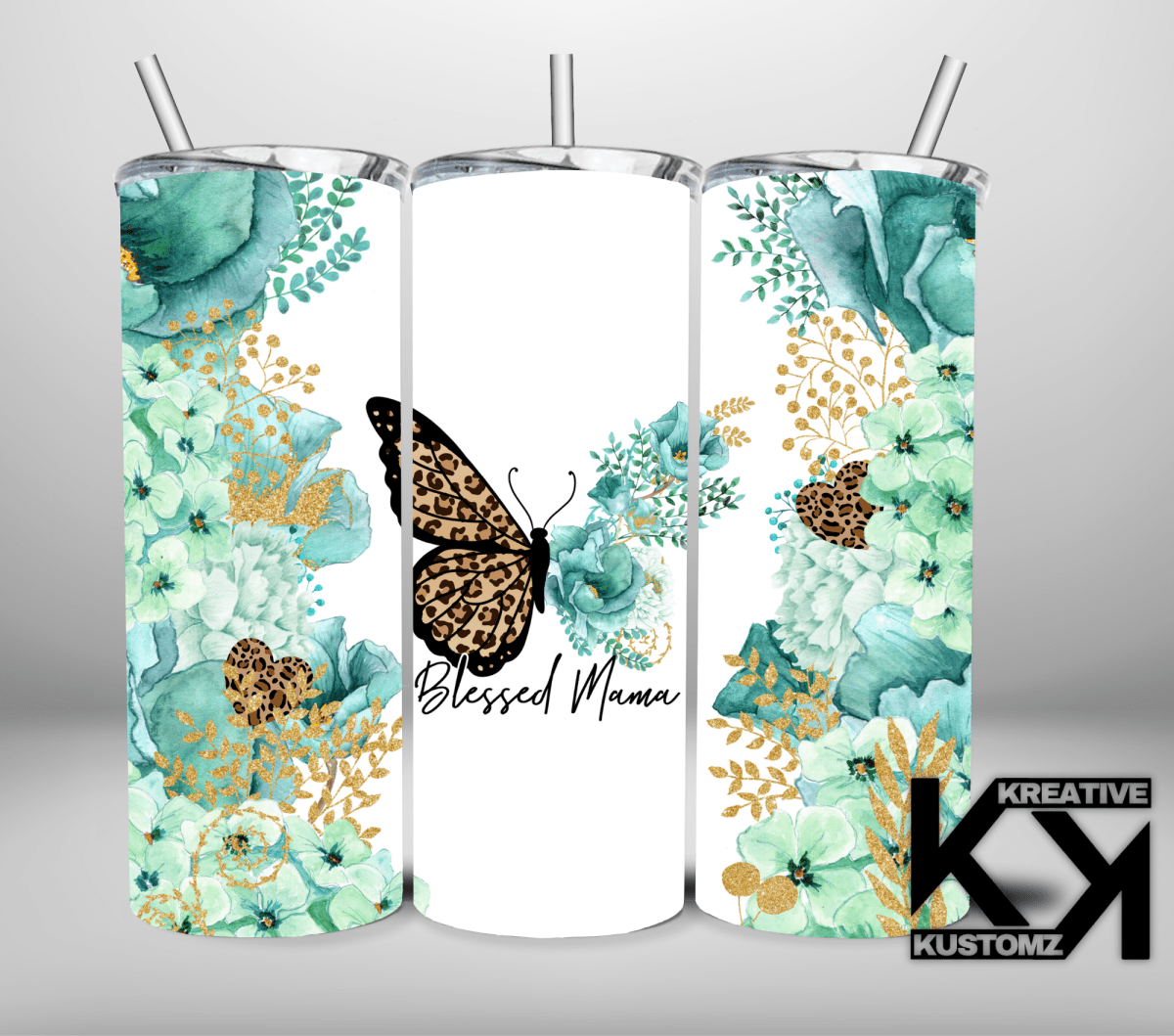 Mama3 Tumbler - 20oz - Kreative Kustomz