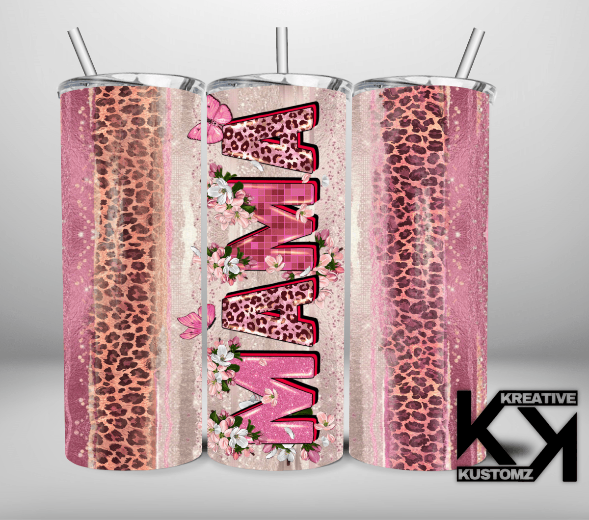Mama50 Tumbler - 20oz - Kreative Kustomz