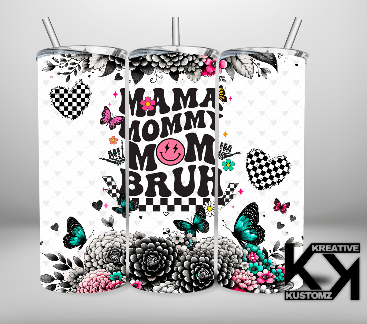 Mama87 Tumbler - 20oz - Kreative Kustomz