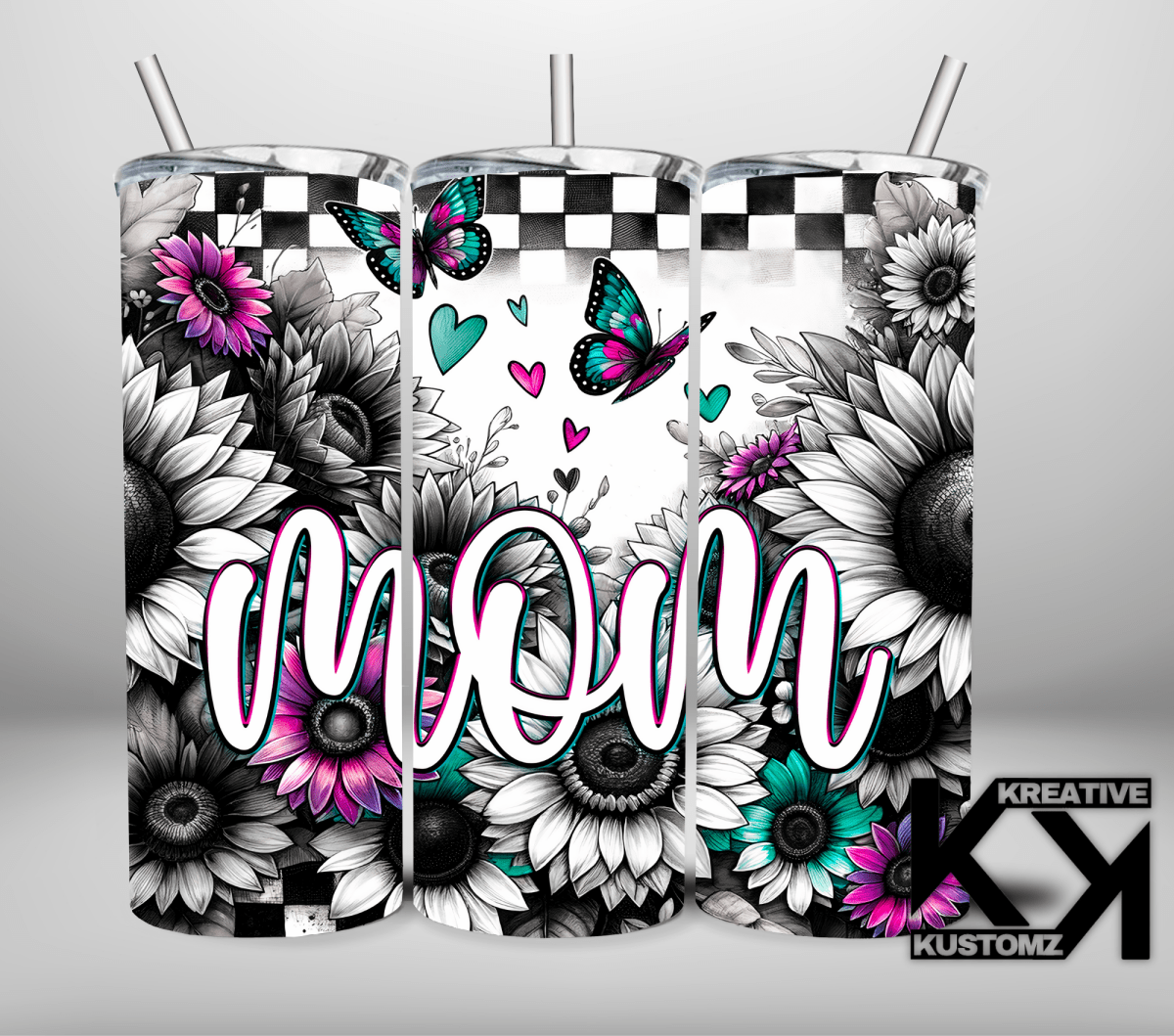Mama93 Tumbler - 20oz - Kreative Kustomz