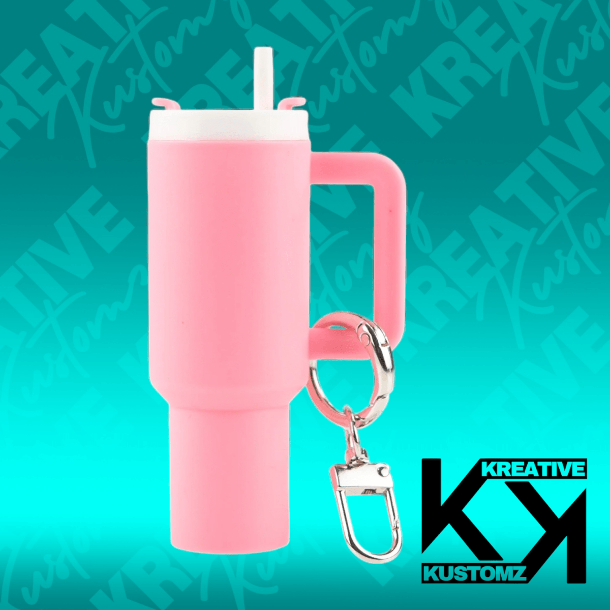 MINI TUMBLER CHAPSTICK HOLDER + KEYCHAIN - Kreative Kustomz