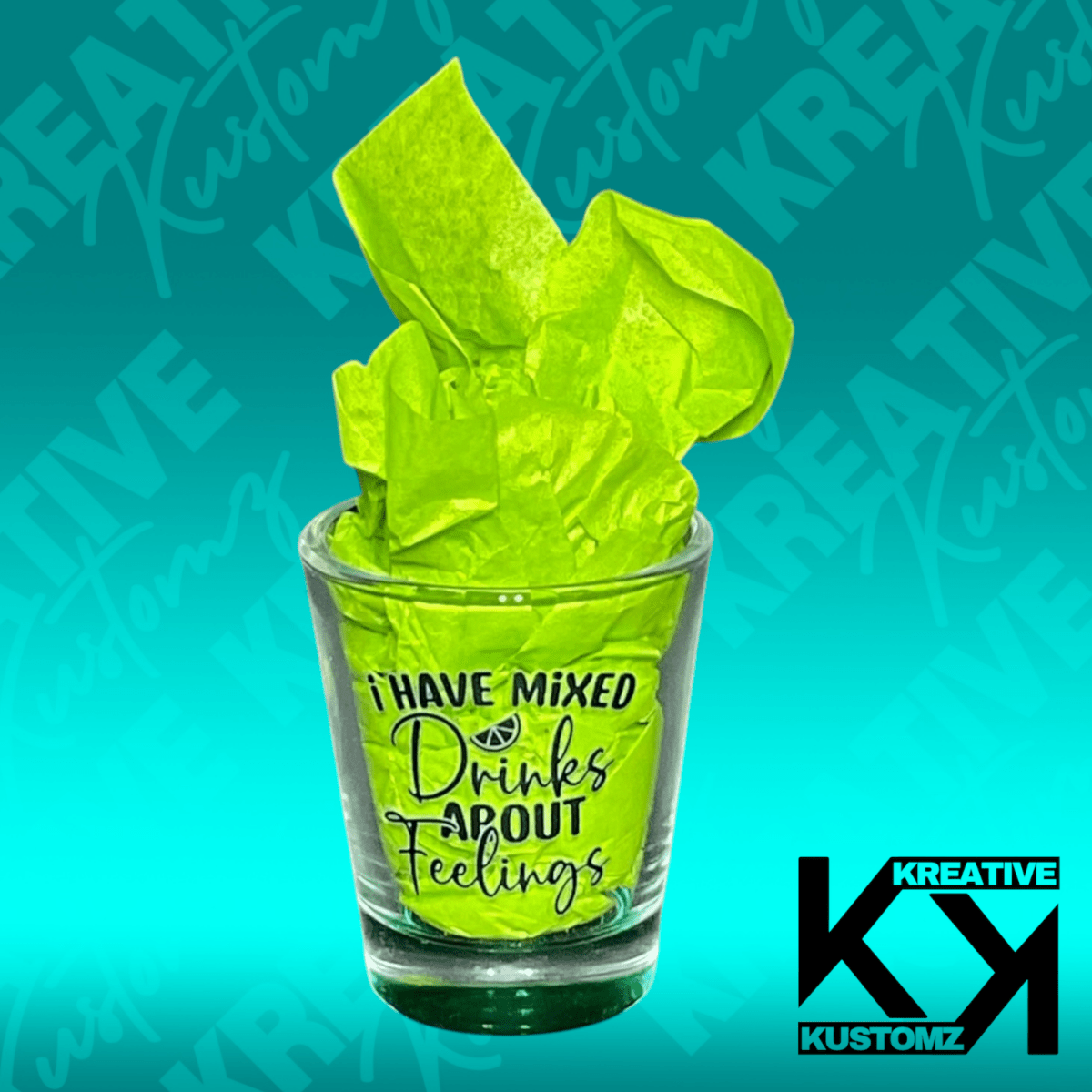 Mixed Drinks Shot Glass - Kreative Kustomz