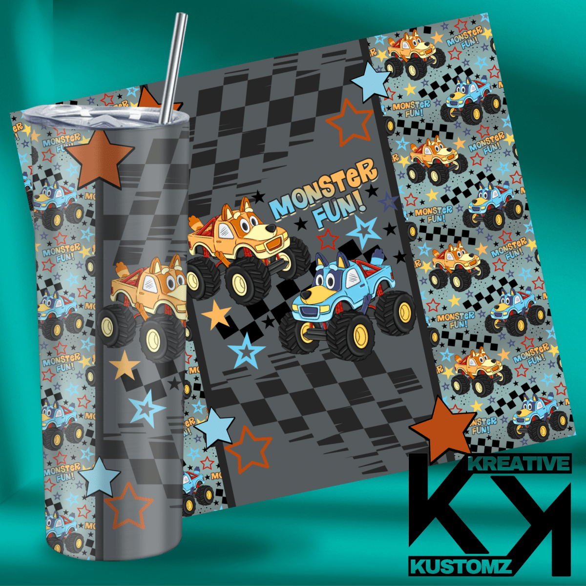 Monster Fun - 20oz - Kreative Kustomz