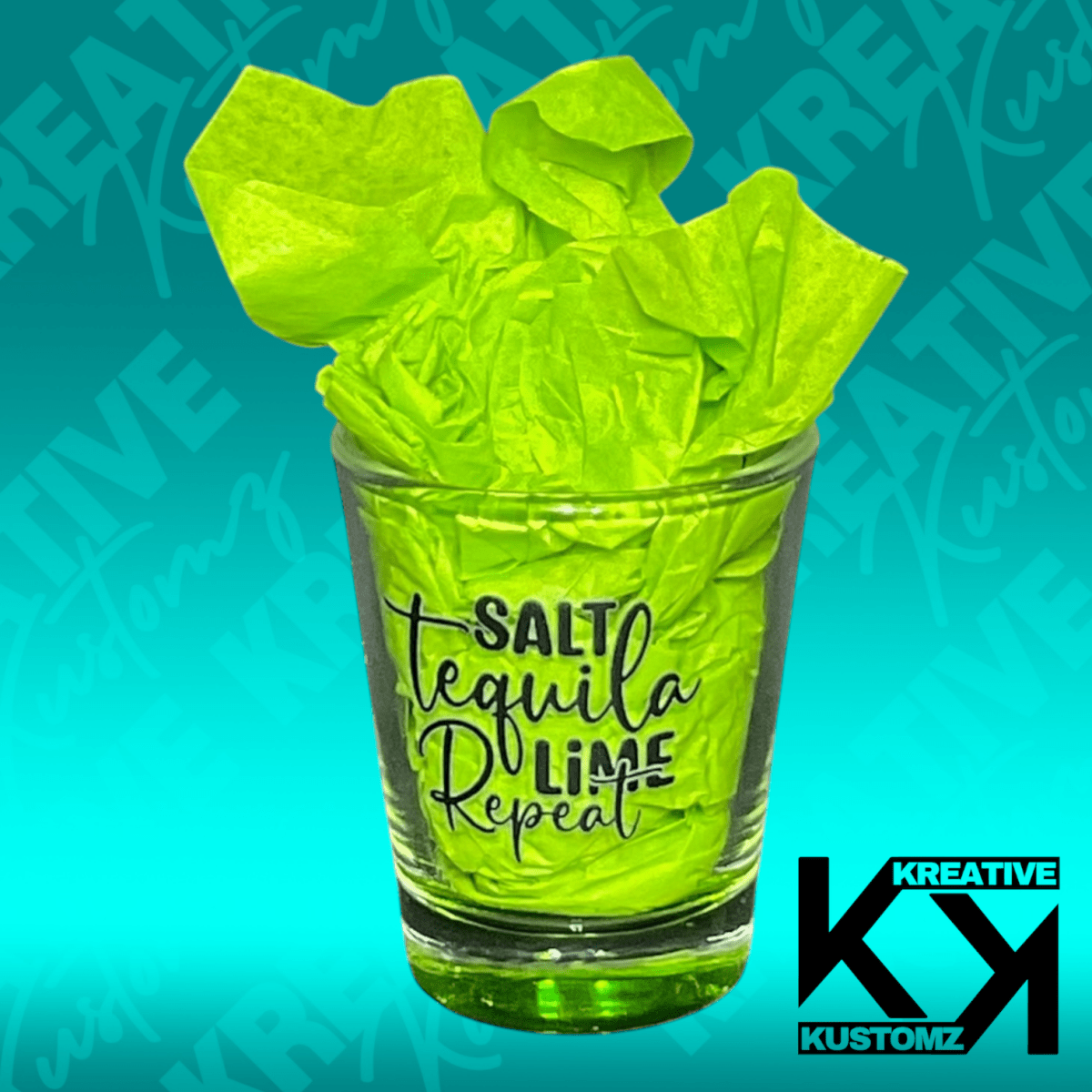 Salt Tequila Shot Glass - Kreative Kustomz