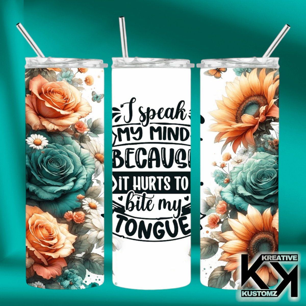 Sarcastic Tumbler52 - Kreative Kustomz