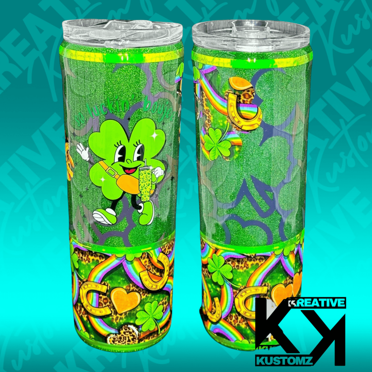 St. Patty Boujie - 20oz - Kreative Kustomz