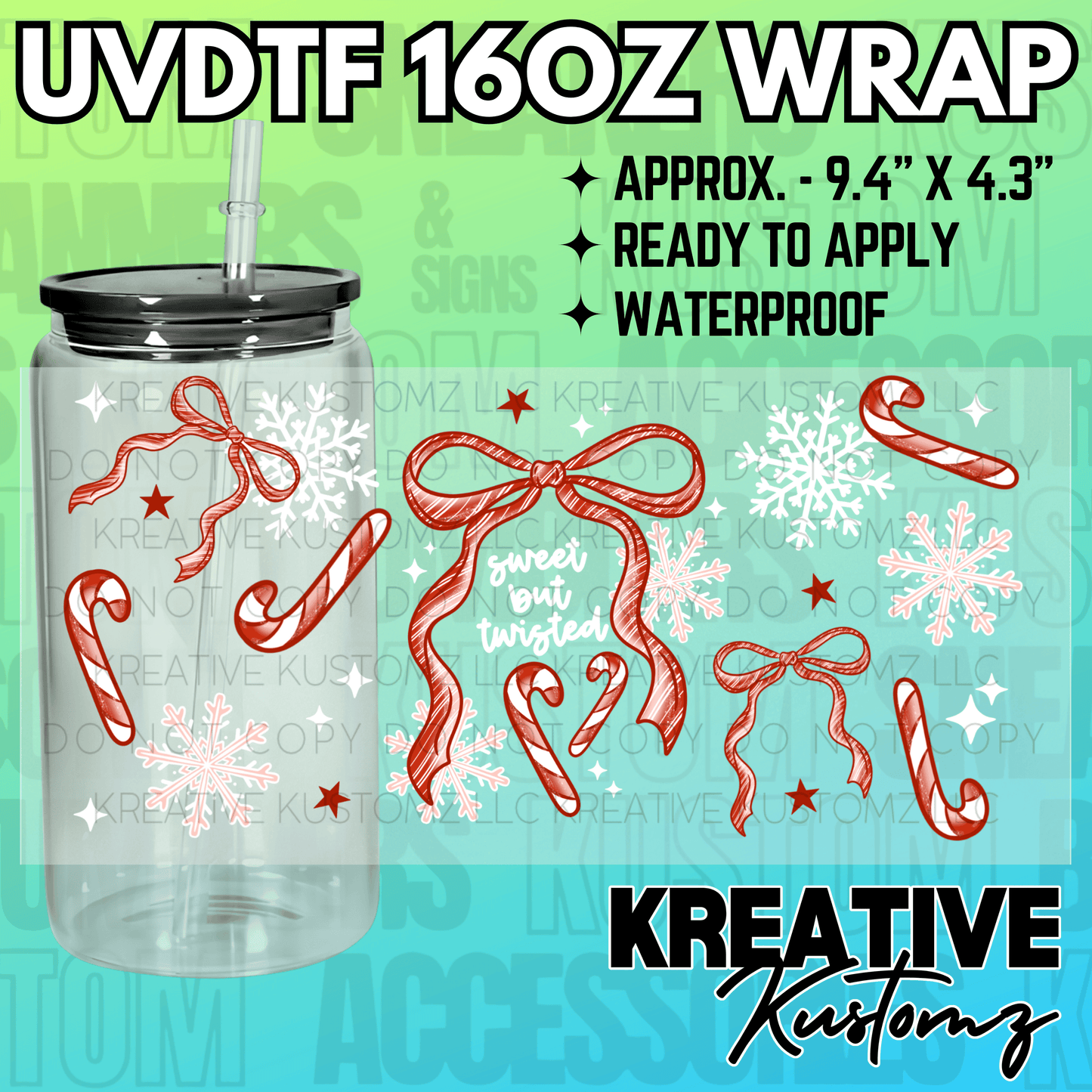 KK-1981 | UVDTF | 16oz Glass Can Libbey Wrap