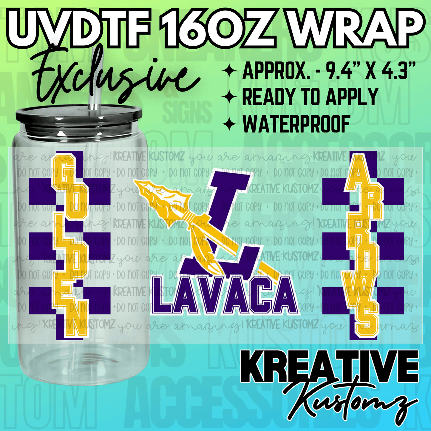 KK-2214 | UVDTF | 16oz Glass Can Libbey Wrap