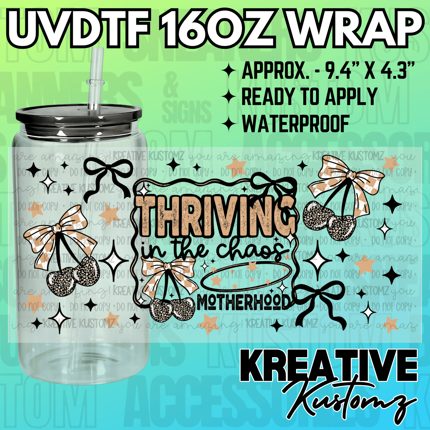 KK-2119 | UVDTF | 16oz Glass Can Libbey Wrap