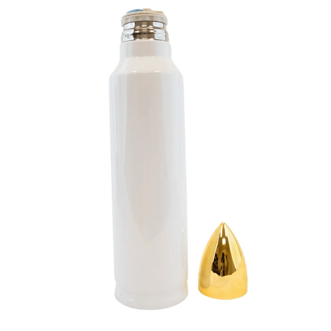 Whitetail Buck Flag - 32oz Bullet Tumbler - Kreative Kustomz