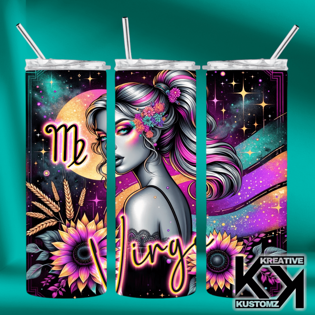 Zodiac Tumbler27 - Kreative Kustomz