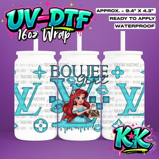0006 | UV DTF Cup Wrap for 16oz Libbey Glass