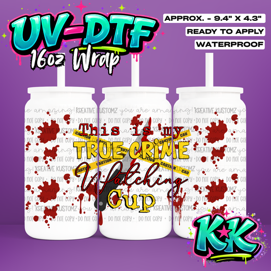 0010 | UV DTF Cup Wrap for 16oz Libbey Glass