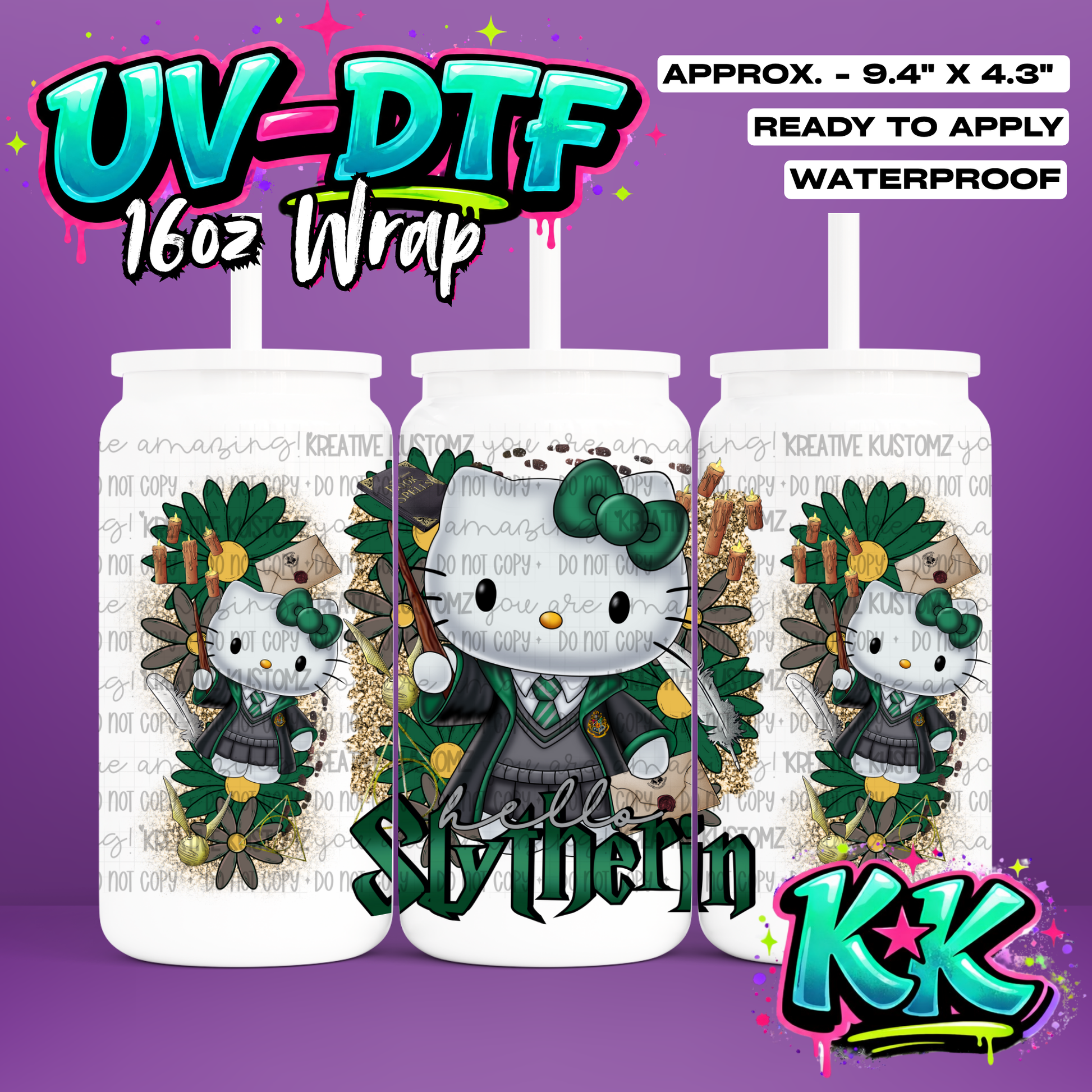 0012 | UV DTF Cup Wrap for 16oz Libbey Glass