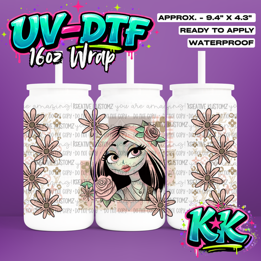 RTS | UV DTF Cup Wrap for 16oz Libbey Glass
