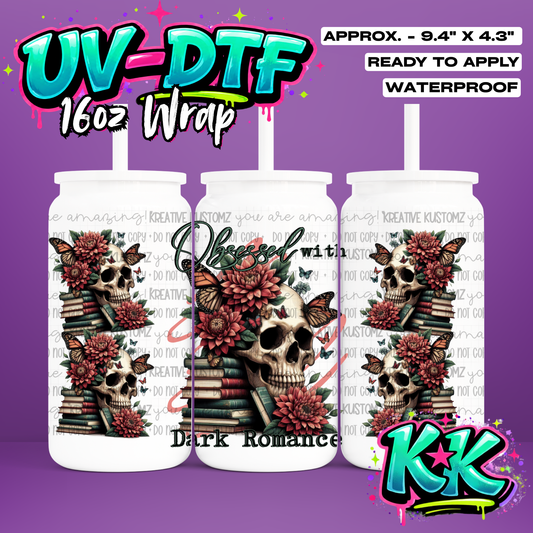 0042 | UV DTF Cup Wrap for 16oz Libbey Glass