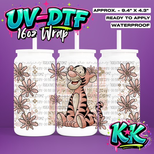 0055 | UV DTF Cup Wrap for 16oz Libbey Glass