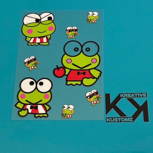 A5 Sanrio Frog UV-DTF NOTEBOOK WRAP