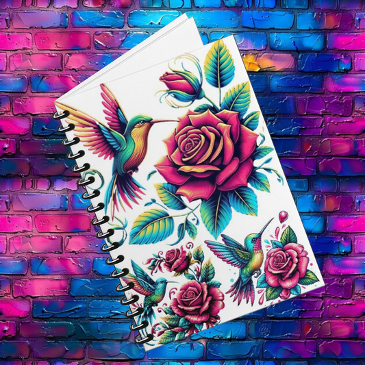 RTS Hummingbird | UVDTF A5 Notebook Wrap Decal