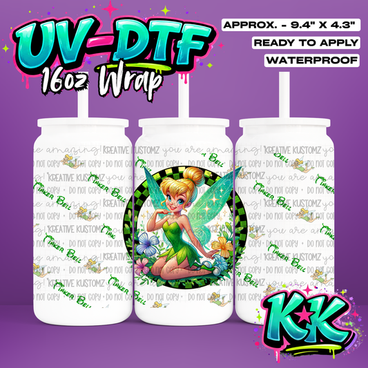 0367 | UV DTF Cup Wrap for 16oz Libbey Glass