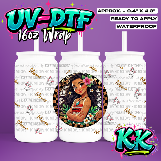0377 | UV DTF Cup Wrap for 16oz Libbey Glass