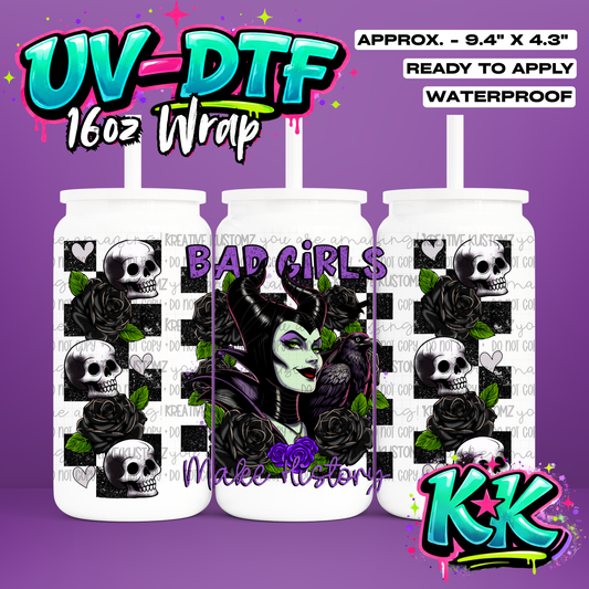 404 | UV DTF Cup Wrap for 16oz Libbey Glass