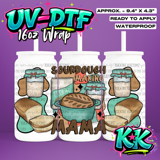 467 | UV DTF Cup Wrap for 16oz Libbey Glass