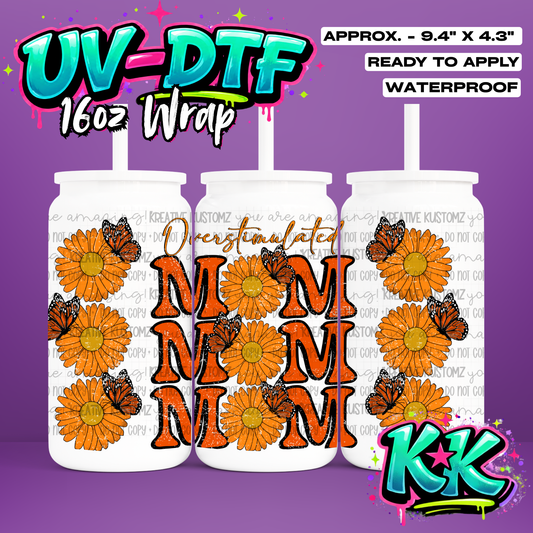 470 | UV DTF Cup Wrap for 16oz Libbey Glass