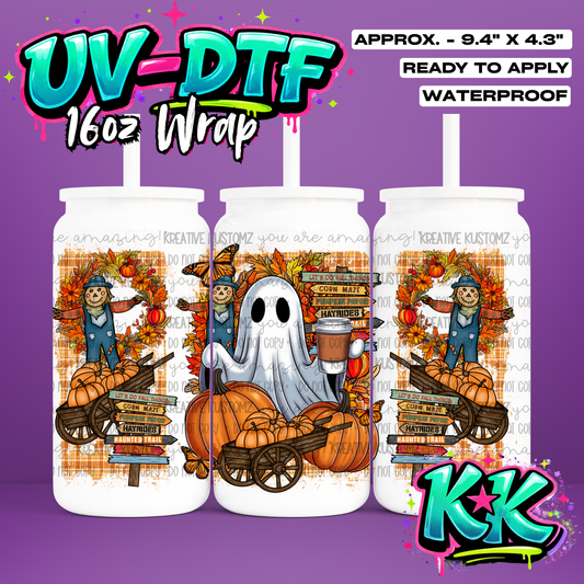 471 | UV DTF Cup Wrap for 16oz Libbey Glass