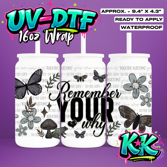 487 | UV DTF Cup Wrap for 16oz Libbey Glass