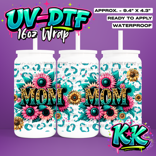 493 | UV DTF Cup Wrap for 16oz Libbey Glass