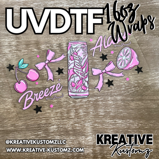 1319 | RTS | UV DTF Cup Wrap for 16oz Libbey Glass