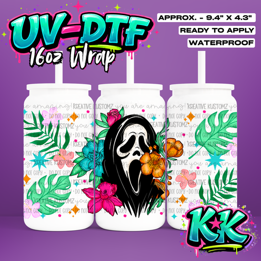 604 | UV DTF Cup Wrap for 16oz Libbey Glass