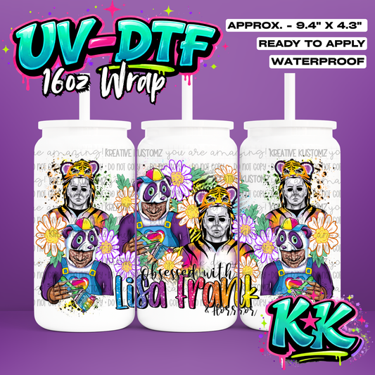 642 | UV DTF Cup Wrap for 16oz Libbey Glass