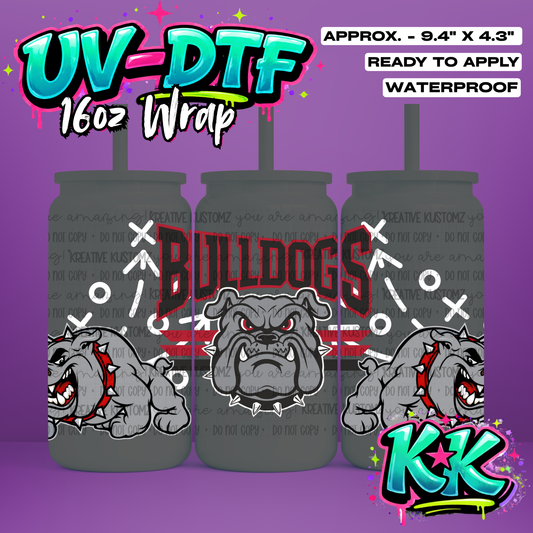 646 | UV DTF Cup Wrap for 16oz Libbey Glass