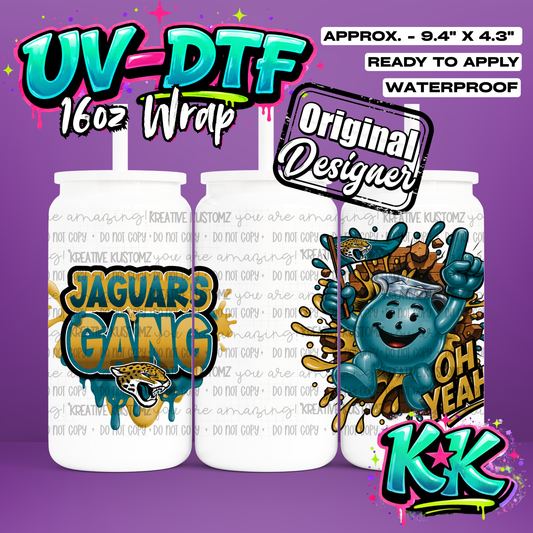 655 | UV DTF Cup Wrap for 16oz Libbey Glass