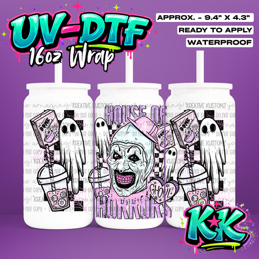 665 | UV DTF Cup Wrap for 16oz Libbey Glass