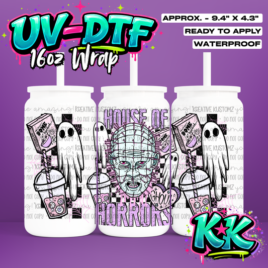 671 | UV DTF Cup Wrap for 16oz Libbey Glass