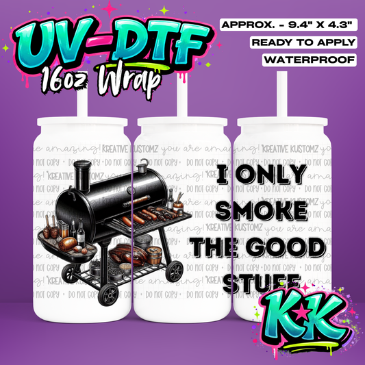 728 | UV DTF Cup Wrap for 16oz Libbey Glass