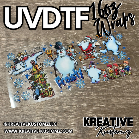1389 | RTS | UV DTF Cup Wrap for 16oz Libbey Glass