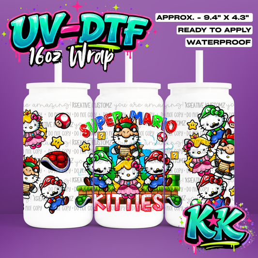 887 | UV DTF Cup Wrap for 16oz Libbey Glass