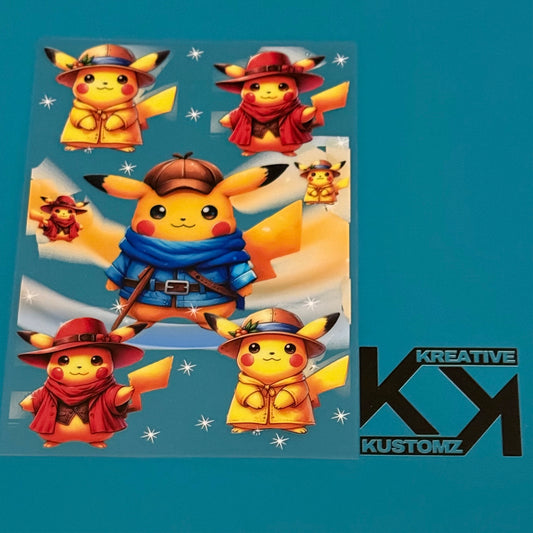 A5 Pika UV-DTF NOTEBOOK WRAP