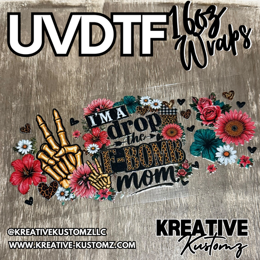 1541 | RTS | UV DTF Cup Wrap for 16oz Libbey Glass