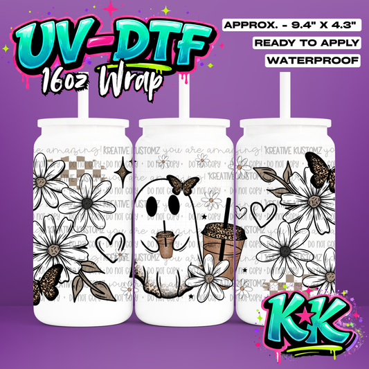 940 | UV DTF Cup Wrap for 16oz Libbey Glass